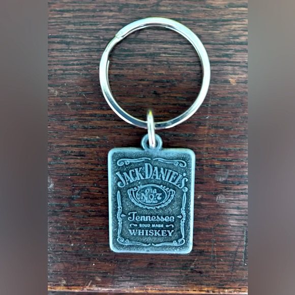 Jack Daniels Other - Vintage Jack Daniel's Silver Keychain